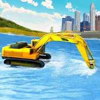River Sand Excavator Simulator: Crane Game