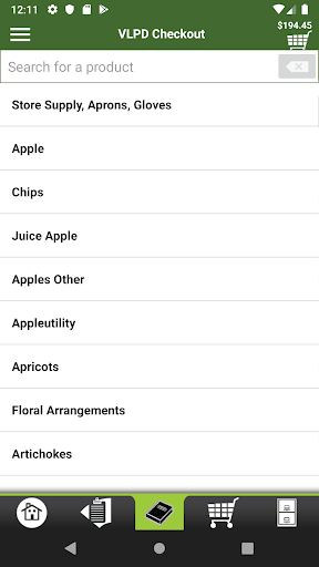 Vine Line Produce Distribution Screen 3