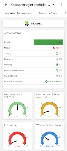 Android application Skadec Cloud screenshort