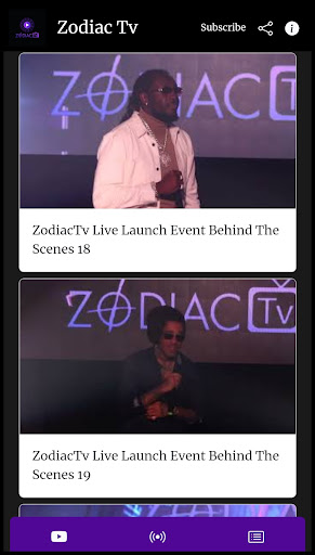 Zodiac TV Screen 2
