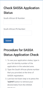Sassa Check App