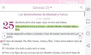 screenshot of Women Bible in Spanish