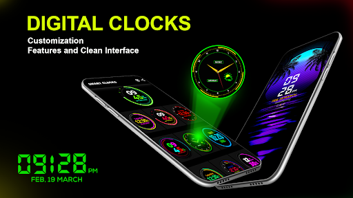Lock Screen Clock Live Screen 2
