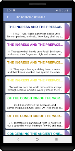 The Kabbalah Unveiled Screen 3