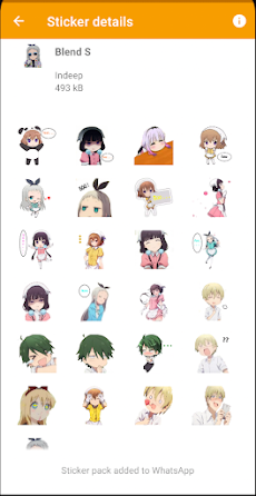 Anime stickers WAStickersAppsのおすすめ画像4