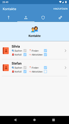 Guardian Tracker Screen 3