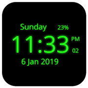 Digital Clock Live Wallpaper