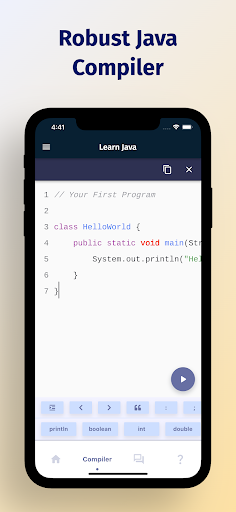Screenshot of Learn Java Coding Fast Offline