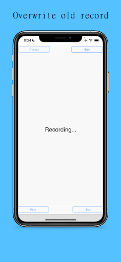 Secure OTP Voice Recorder Screen 3