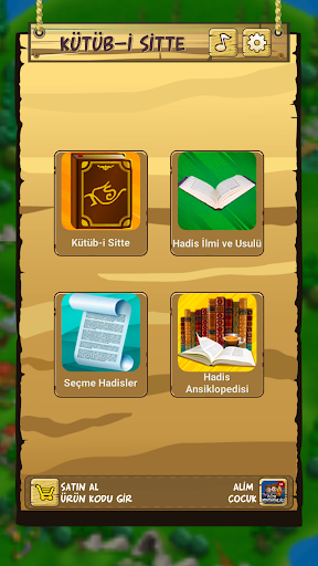 Android application Kütüb-i Sitte screenshort