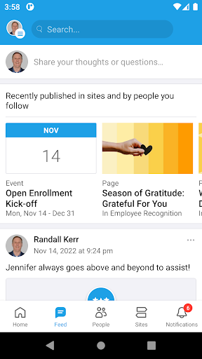 Simpplr for Intune Screen 2