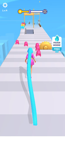 Hair Challenge Blob Runner - Queen Rush Run Race  screenshots 1
