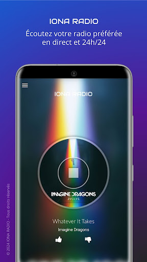 Android application IONA RADIO screenshort