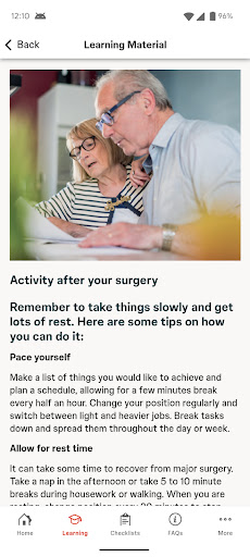 Care4Today® Education Screen 3