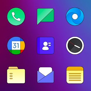 Color OS - Icon Pack لقطة شاشة