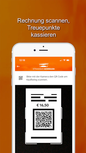 Strandbar Herrmann APP Screen 2