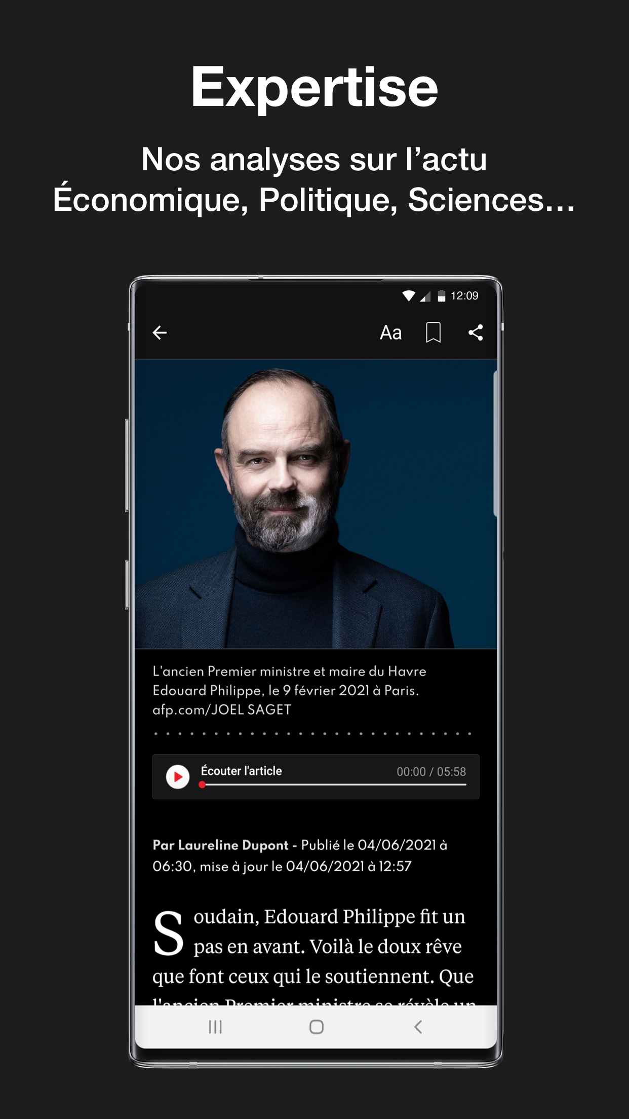 Android application L'Express | Actualités et Info screenshort