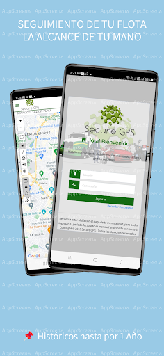 Android application SecureGPS screenshort