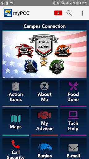 Android application Pensacola Christian College screenshort
