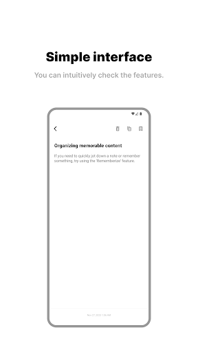 Rememberize - note, task Screen 2