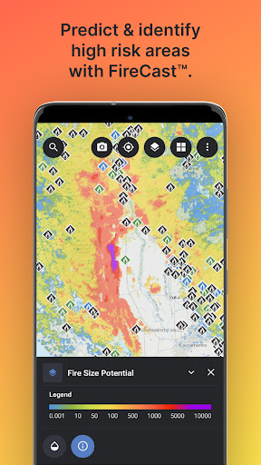 WFA Mobile - CAL FIRE Screen 3