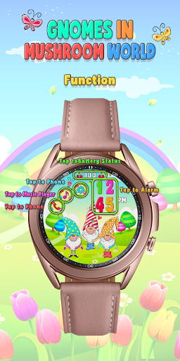 Gnomes Happy World_Watchface Screen 2