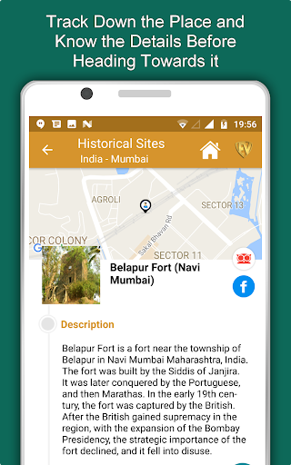 Screenshot of Historical Sites Travel & Expl