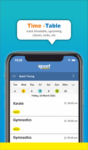 Sport Akademy Screen 2