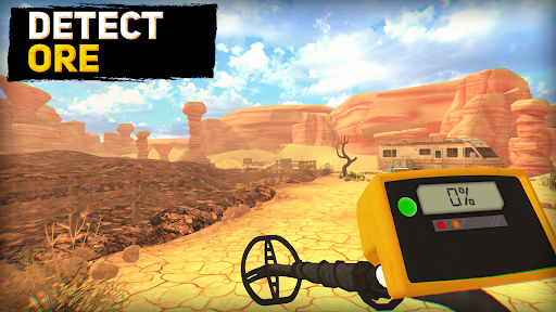 Android application Gold Rush Miner Simulator 3D screenshort
