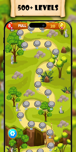 Rabbit Shooter||Bubble Shooter Screen 2