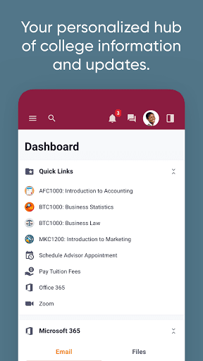 Android application myAVC screenshort