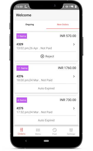 All-In-One Store App Screen 2