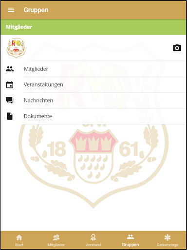 RMDApp Screen 2