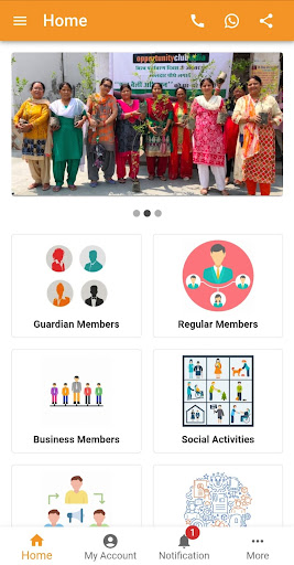 Opportunity Club India Screen 2