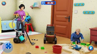 Virtual Mother Family Sim Life - Screenshot 1