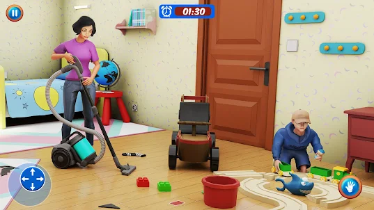 Virtual Mom Family Sim 3D