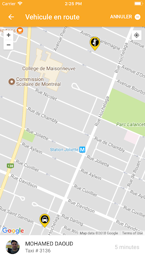 Taxi coop mtl Screen 3
