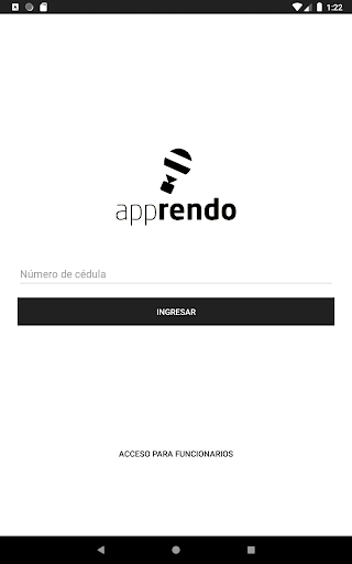 Android application Apprendo screenshort