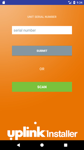 Uplink Installer Screen 2