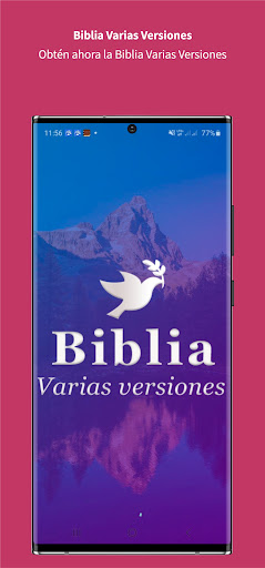 Android application Biblia Varias Versiones screenshort