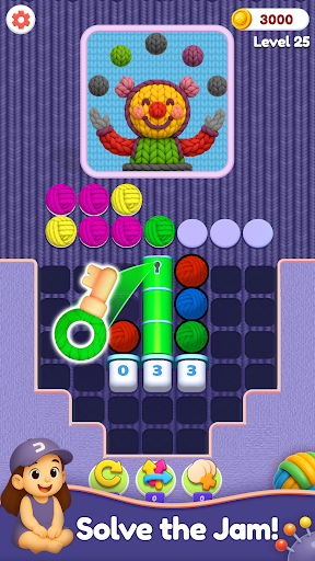 Thread Sort: Color Jam Puzzle ekran görüntüsü