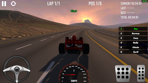 Android application SEmash Racing screenshort