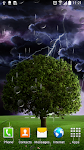 screenshot of Thunderstorm Live Wallpaper