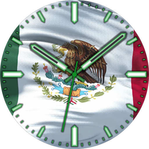 Mexico Flag Watch Face Logo