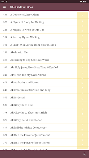 Trinity Psalter Hymnal screenshot 14