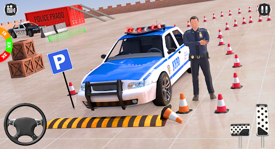 Police Car Parking Simulator v1.0 APK + Mod (Remove ads / Unlocked) for Android 4