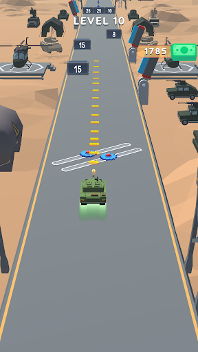 Tank Gun Run 3D - Tank Game
