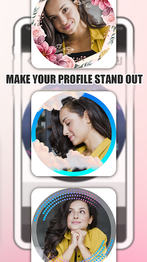 Profile Picture Round Borders Screen 2