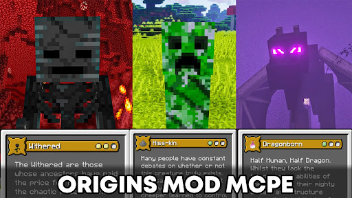 Origins PE Mod MCPE Screen 2