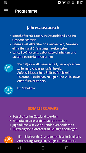 Rotary Jugenddienst D1860 Screen 3